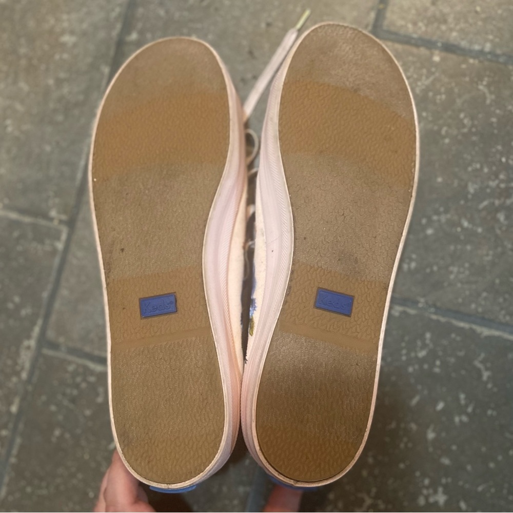 Keds x Rifle Paper Co pink sneakers - Picture 4 of 6